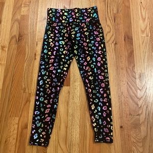 Terez Multicolored Leopard Leggings